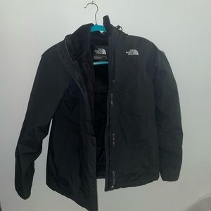 Black Hyvent North face jacket